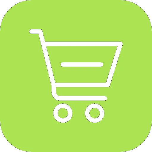 Lime-market cart icon