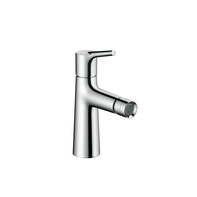 Смеситель для биде Hansgrohe Talis S, однорычажный, со сливным гарнитуром, хром (72200000)