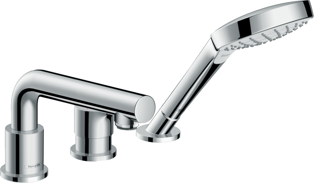 Hansgrohe 72417000 Talis S Смеситель на край ванны, на 3 отверстия