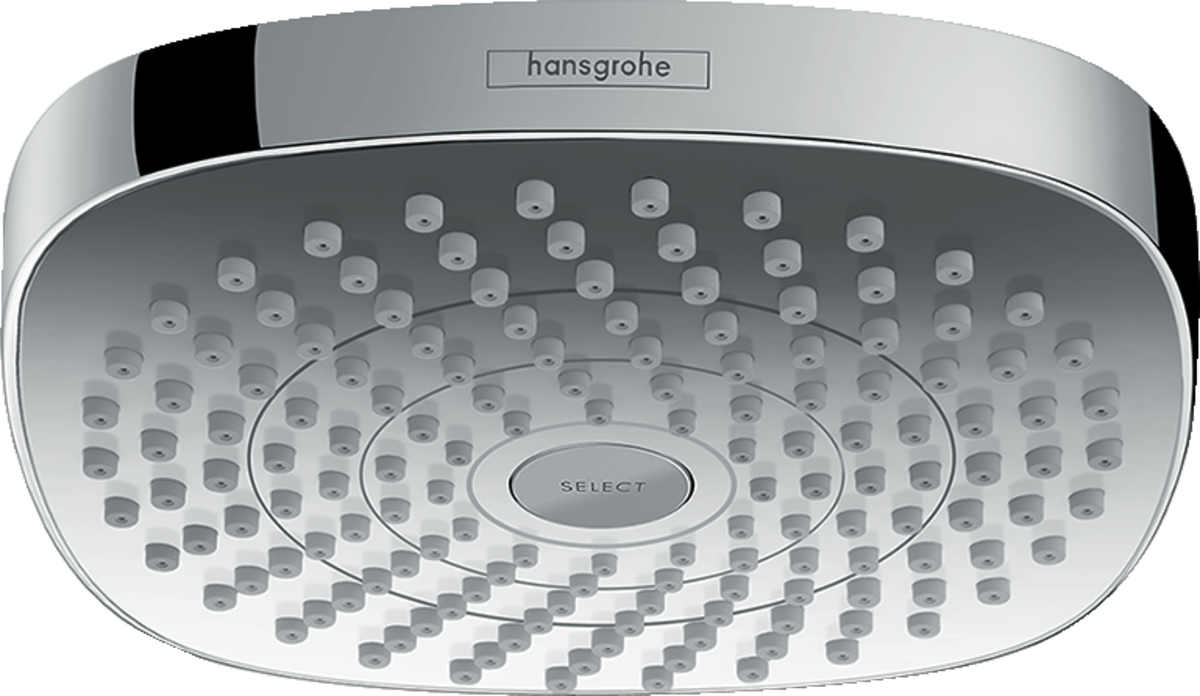 Верхний душ Hansgrohe Croma Select E 180 2jet, хром (26524000)